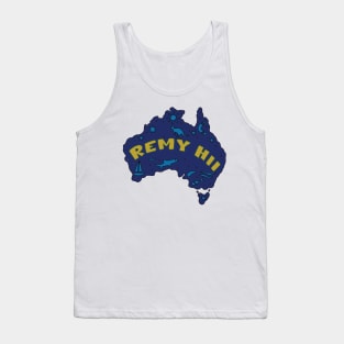 AUSTRALIA MAP AUSSIE REMY HII Tank Top